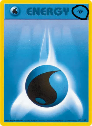 1st Edition Energy Card